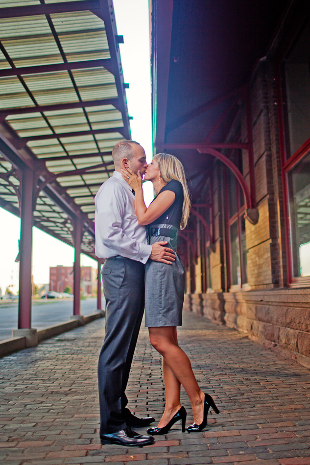 des moines iowa engagement photographer