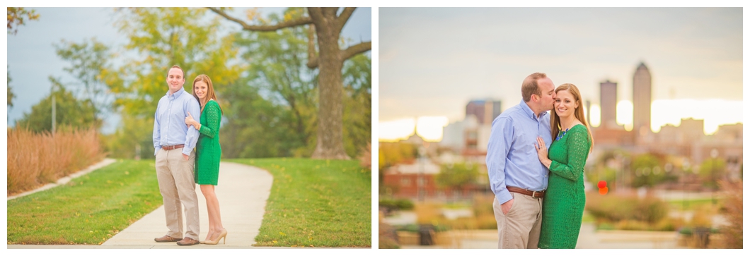 iowa capital engagement photos