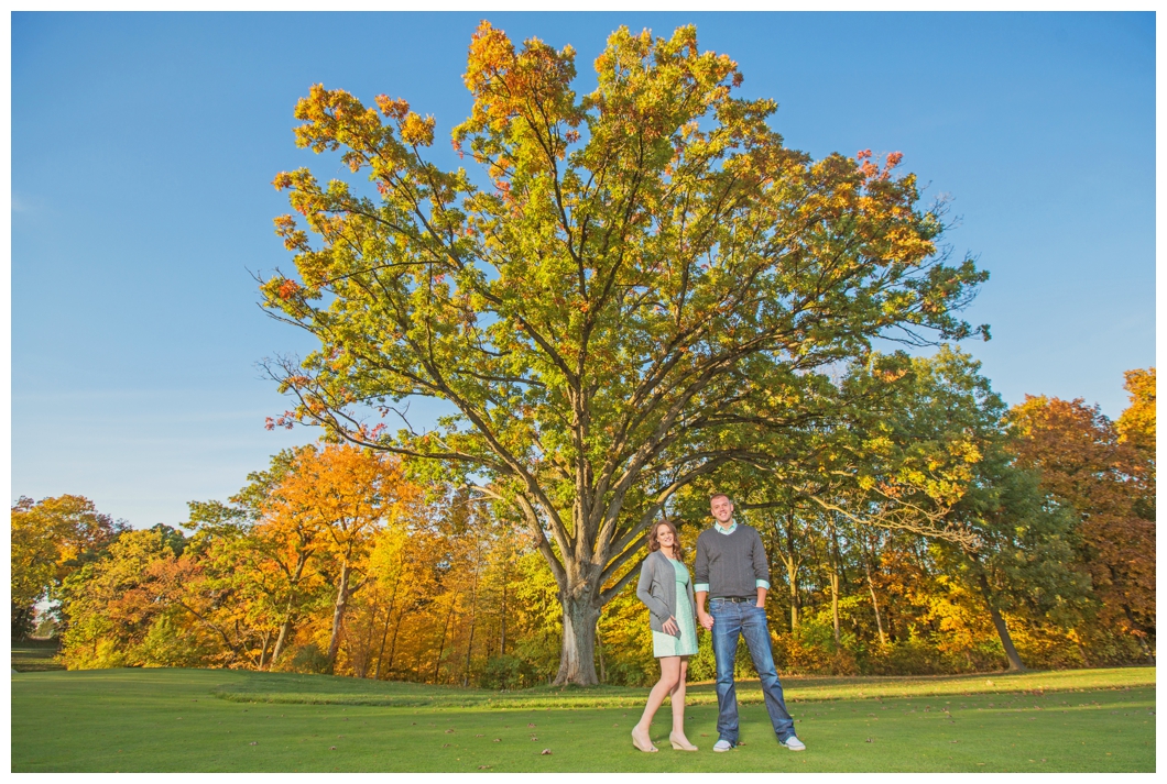 tournament club of iowa engagement session