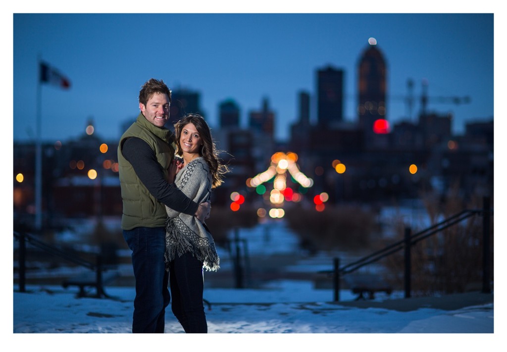 des moines engagement photos