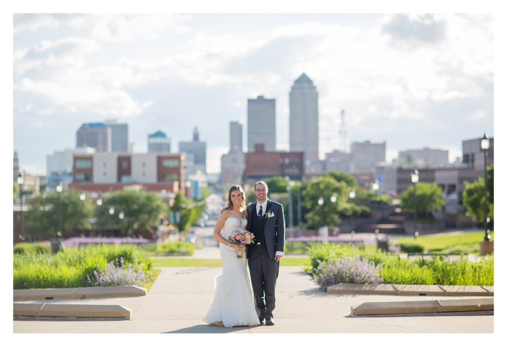 Scholten Wedding  Downtown Des  Moines  Embassy Club 