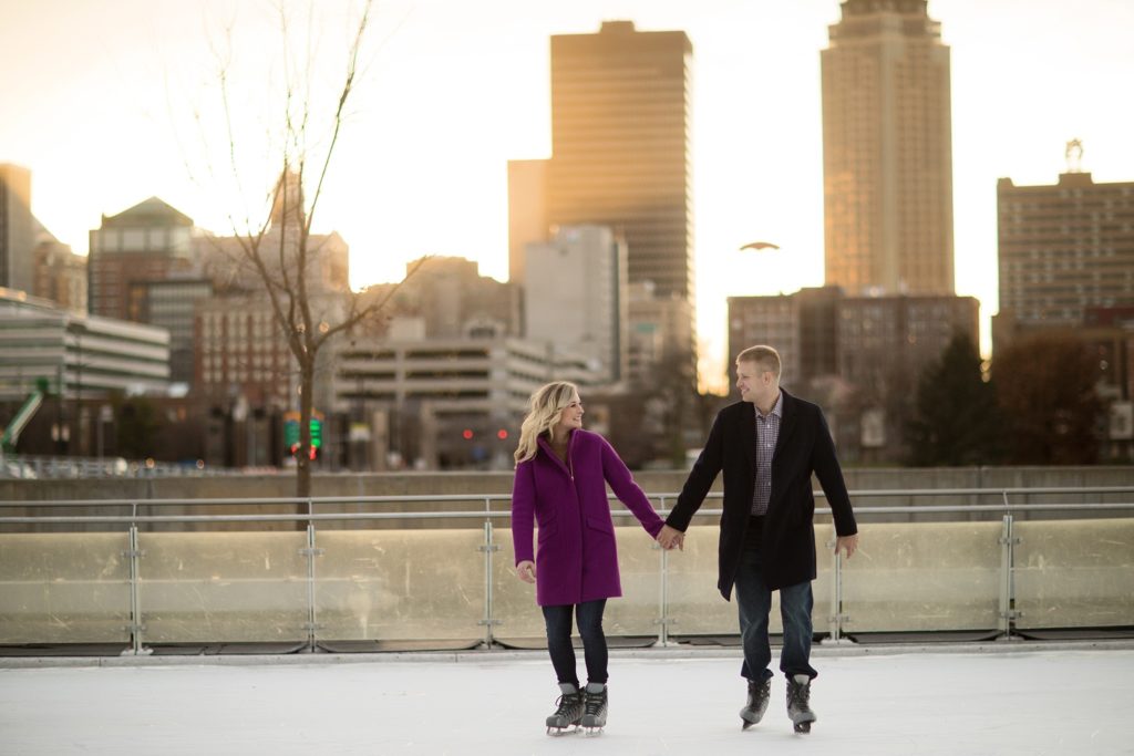 brenton skating plaza engagement photos and proposal