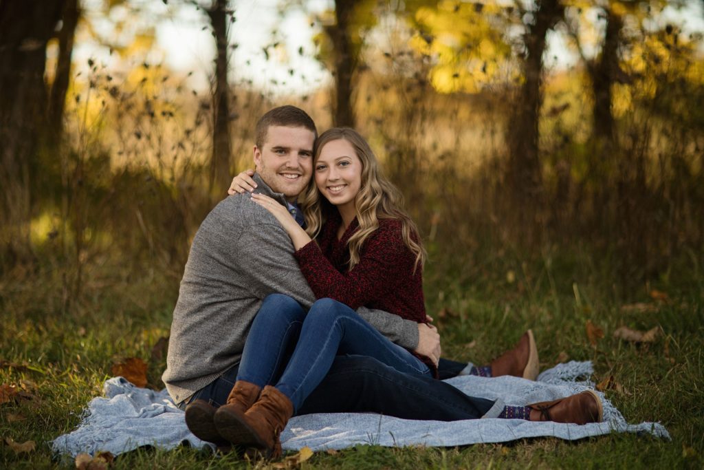 des moines iowa engagement photographer