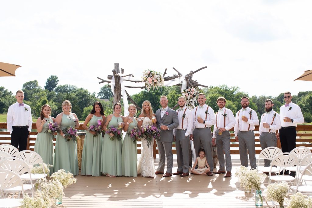 sunset ridge barn des moines iowa wedding by zts photo