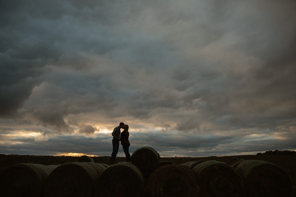 Des Moines, Iowa Engagement Photographer ZTS Photo Farm Engagement