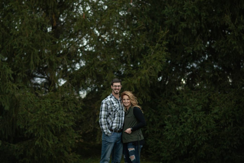 Des Moines, Iowa Engagement Photographer ZTS Photo Farm Engagement